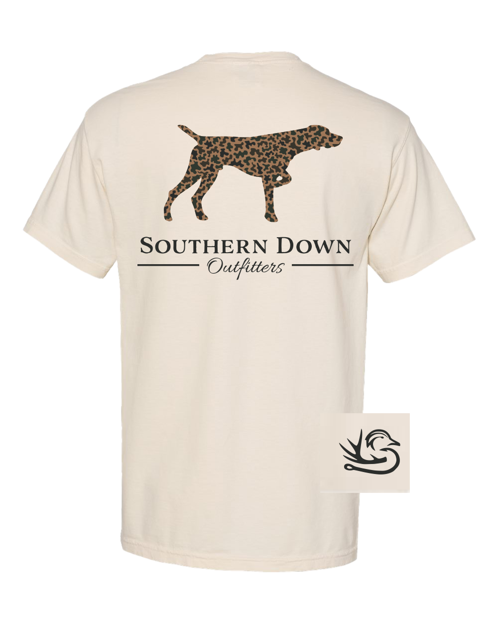 Dark Camo Dog Tee