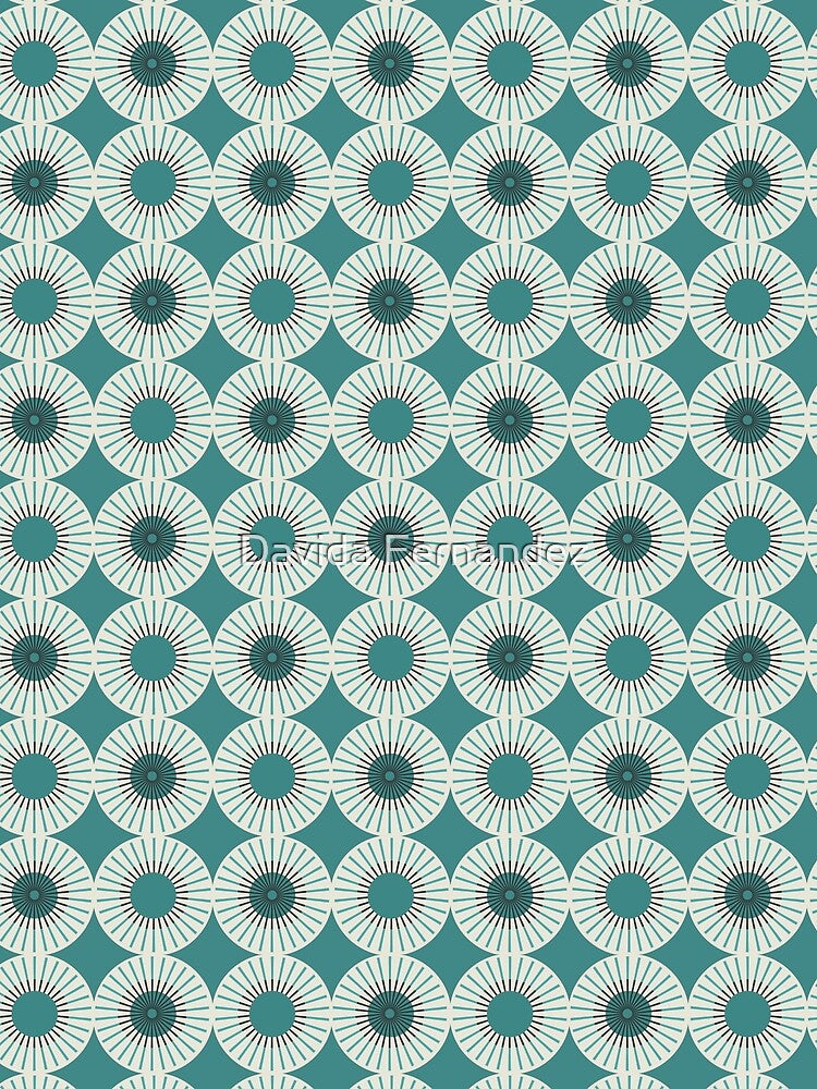 Mid-Century Modern Pattern by Davida Fernandez