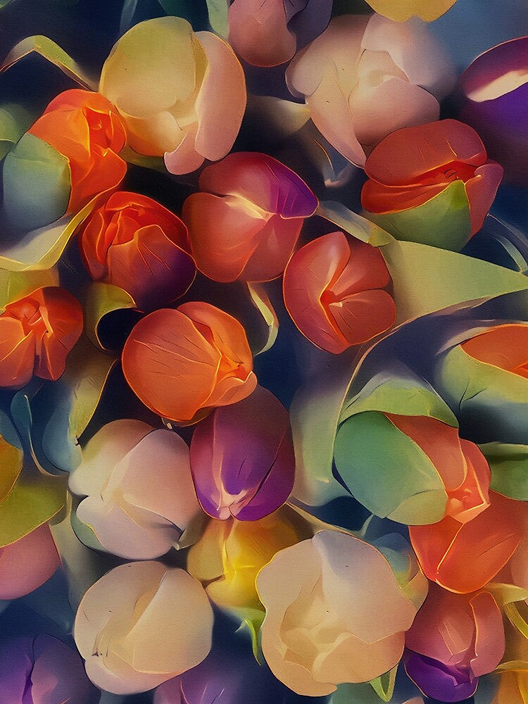 Flower Fantasy - Tulips by Klara Acel