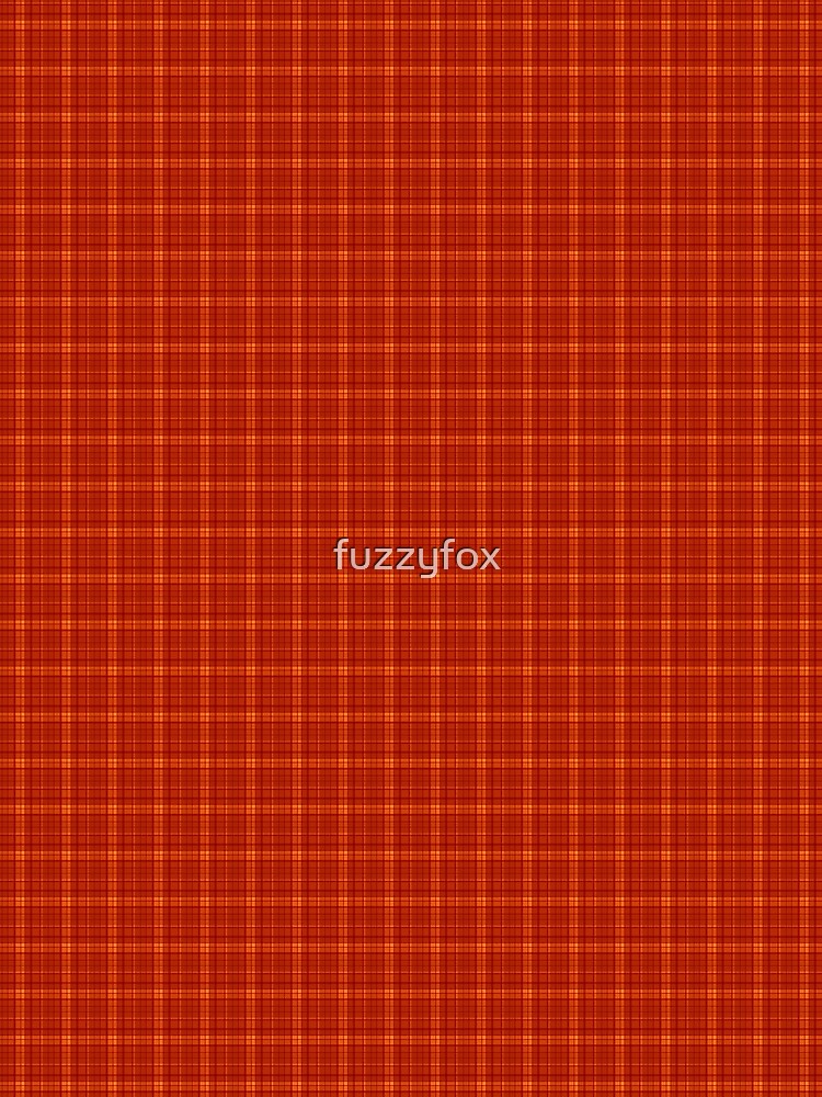 Orange plaid by fuzzyfox