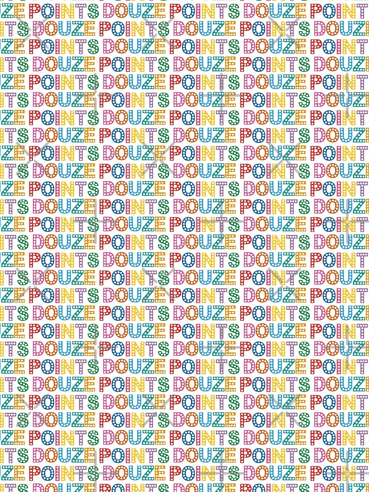 Eurovision Douze Points - Eurovision Song Contest - 12 Points - ESC 2025  ESC25 Basel by Vision-Tees