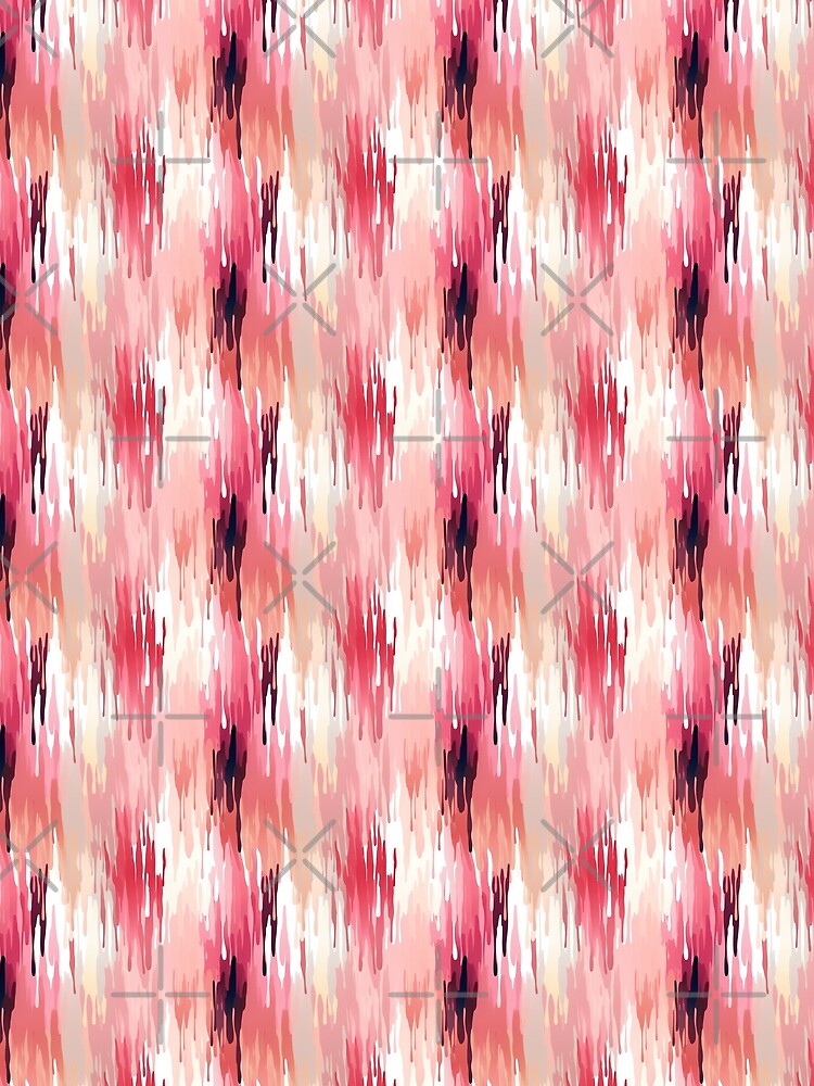 Pink Stylish Brushstrokes seamless pattern by Dasvilo