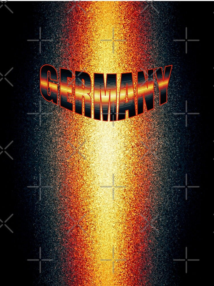 Germany - Sportdesign Jersey German Colors Fan Shirt by Segasprojects