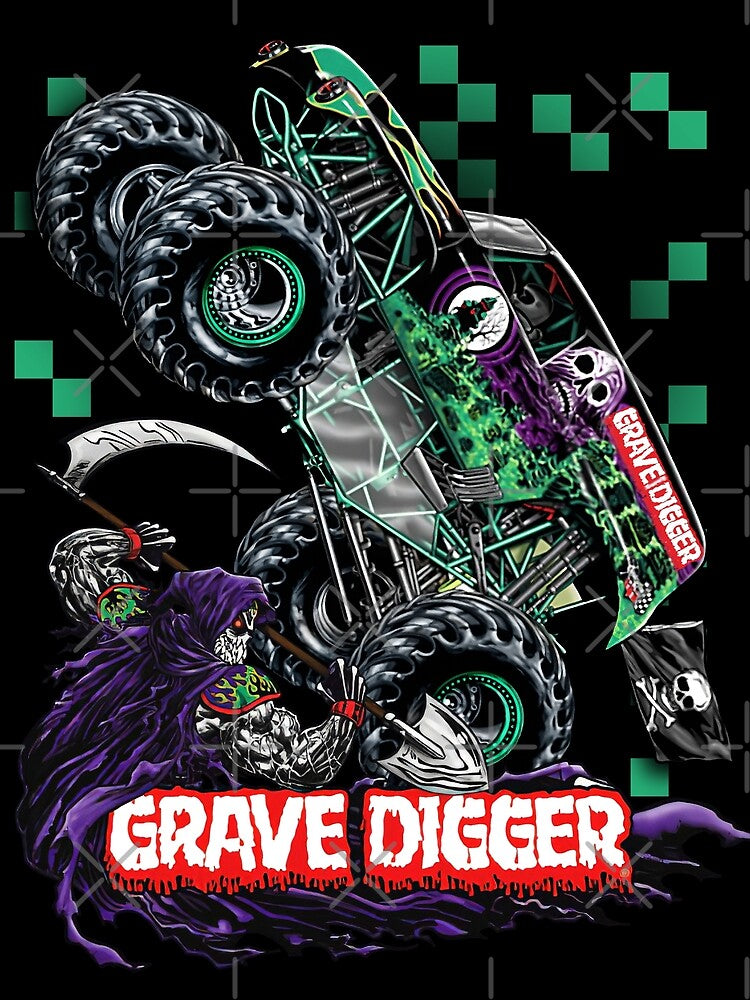 Grave Digger Monster Truck by Pdmath958
