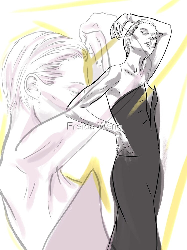 Elizabeth Debicki by Freida Wang