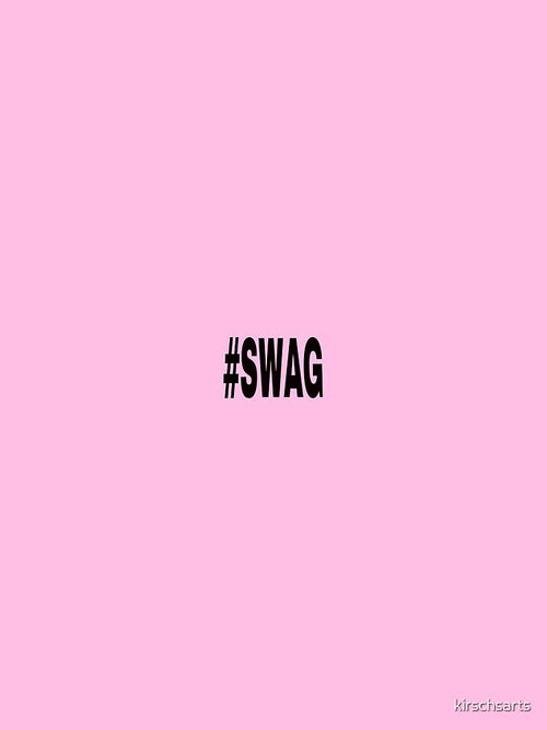 #swag text pink by kirschsarts