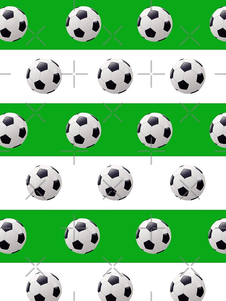 Football Green & White - FOOT0010 by 3-Starfish