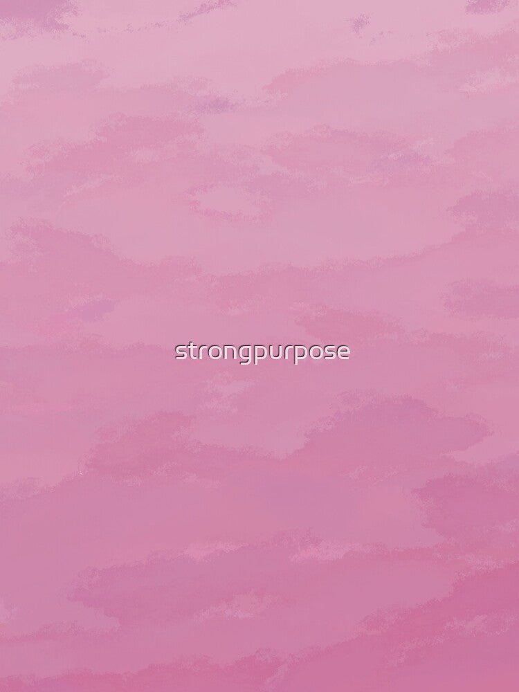 Soft Pink Cotton Candy Clouds by strongpurpose