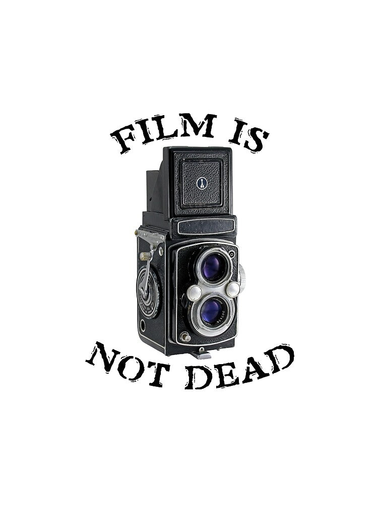 Film Is Not Dead by Angry Swan Designs
