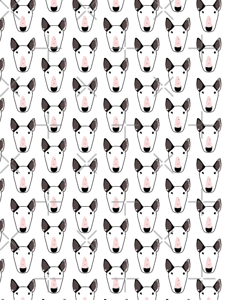 Dinah The Bull Terrier by emilydevineart