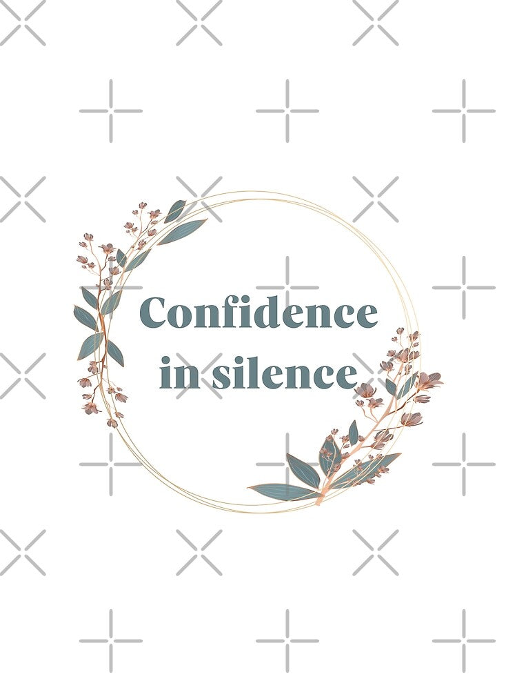 Confidence in Silence – Elegant Minimal Floral Design by Glamor collection