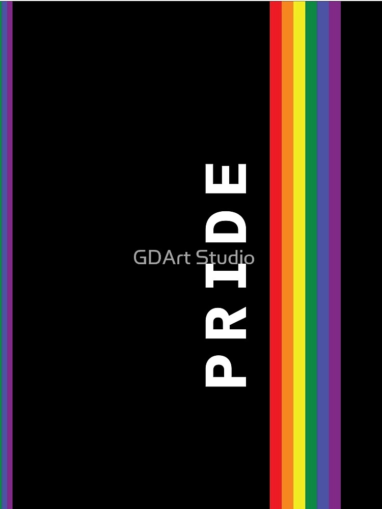 PRIDE Rainbow  | LGBTQ+ Pride by GDArt Studio