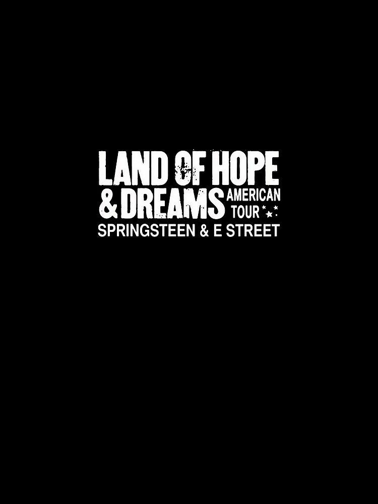 Bruce Springsteen Tour 2026, Bruce Springsteen Land Of Hope & Dreams Tour, Bruce Springsteen Fan Gift, Bruce Springsteen by jimfarrepo