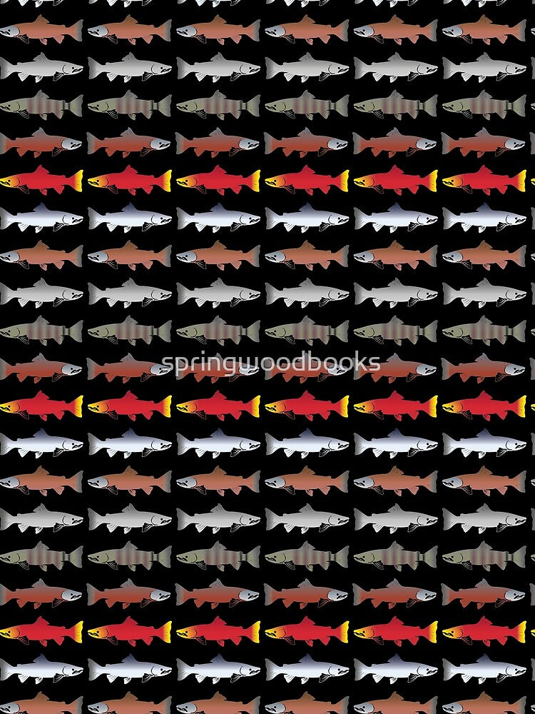 North American Salmon by springwoodbooks
