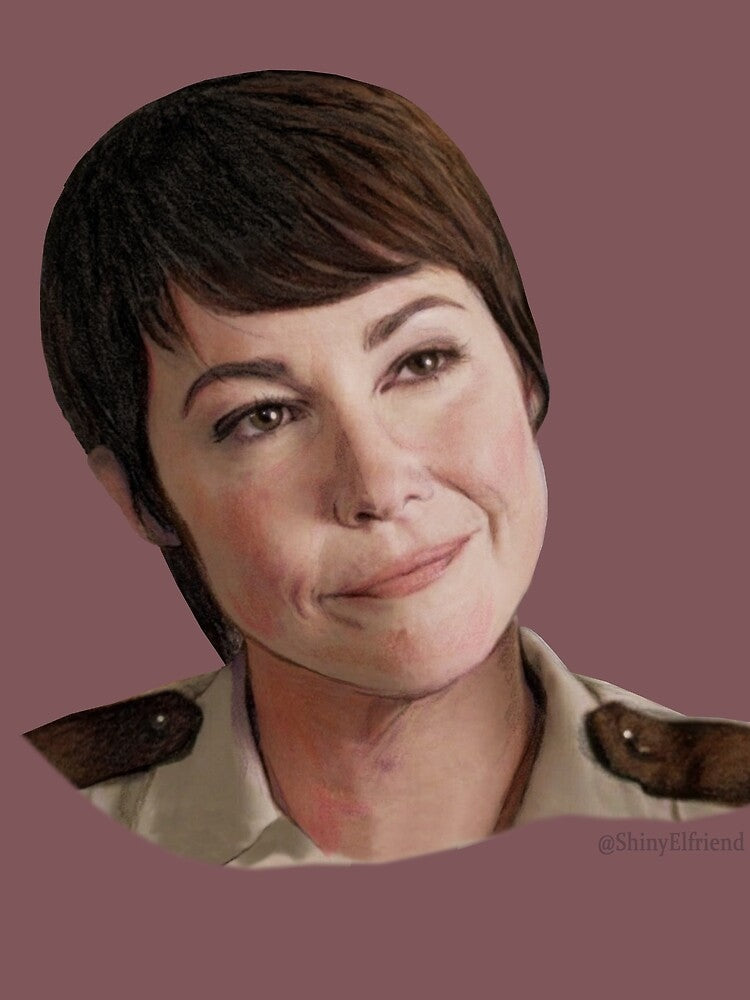 Kim Rhodes as Sheriff Jody Mills of Supernatural by Shiny-Elfriend