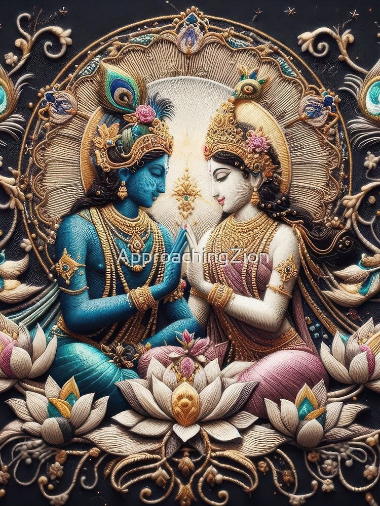 Radha Krishna Divine Union Meditation by ApproachingZion