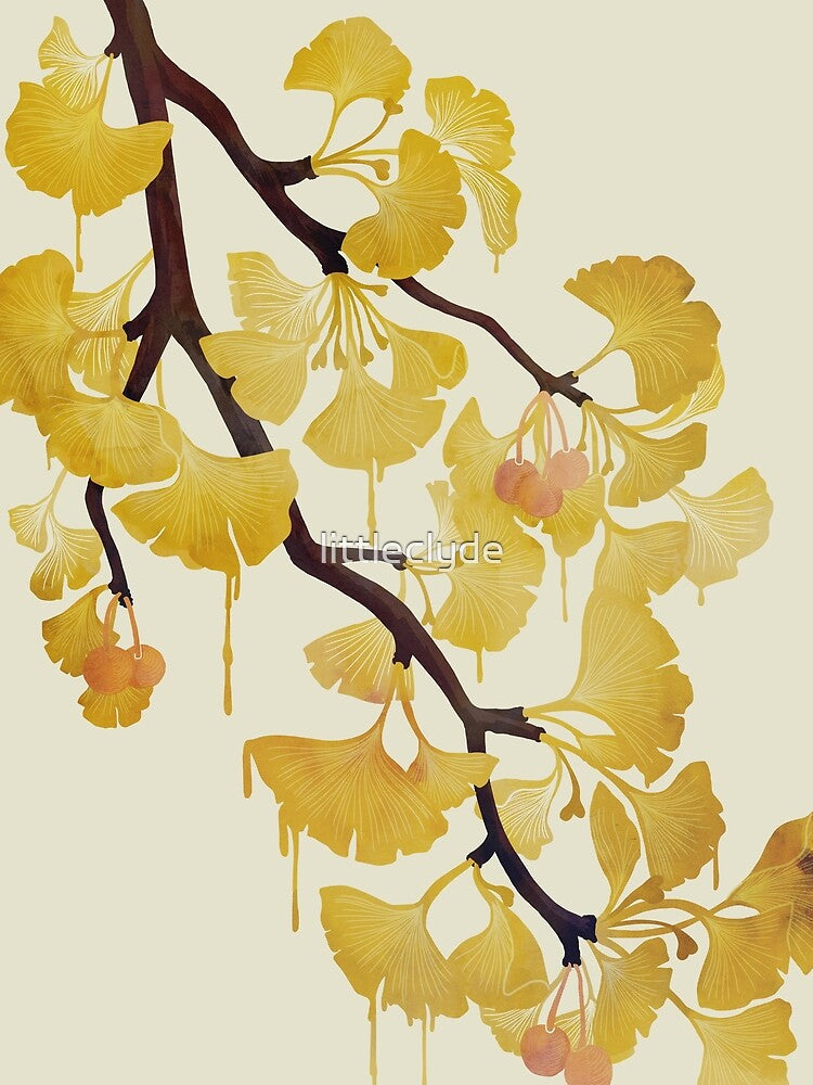 O Ginkgo in Yellow by littleclyde