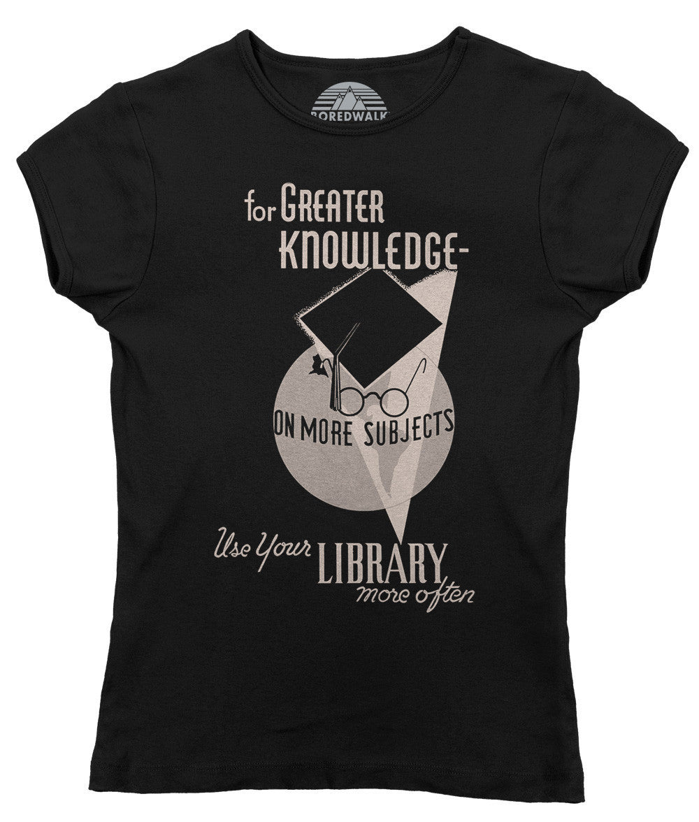 Women's Visit Your Library Vintage T-Shirt