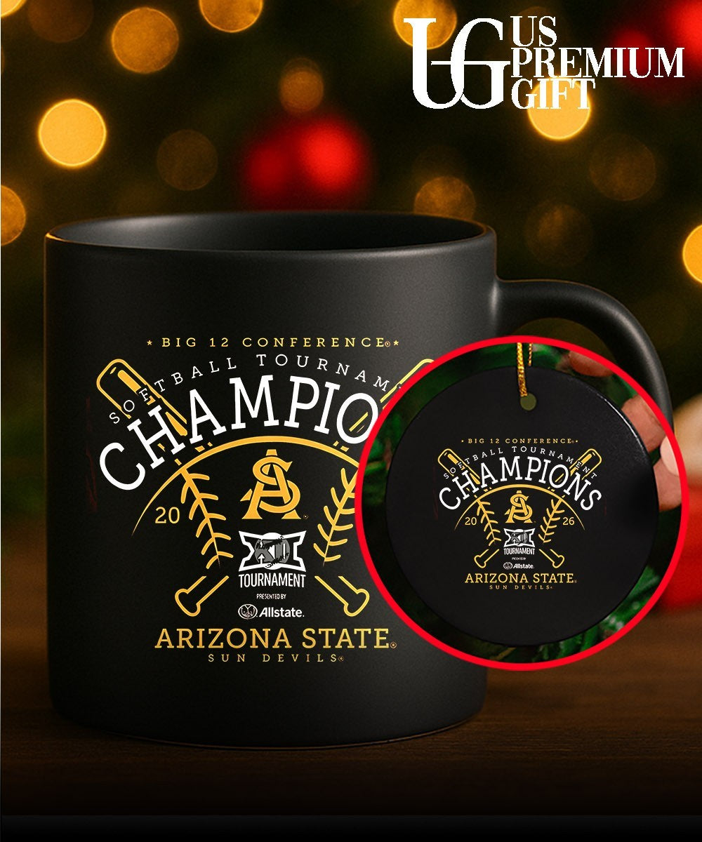 Arizona State Sun Devils Big 12 Conference Softball Tournament Champions 2026 shirt