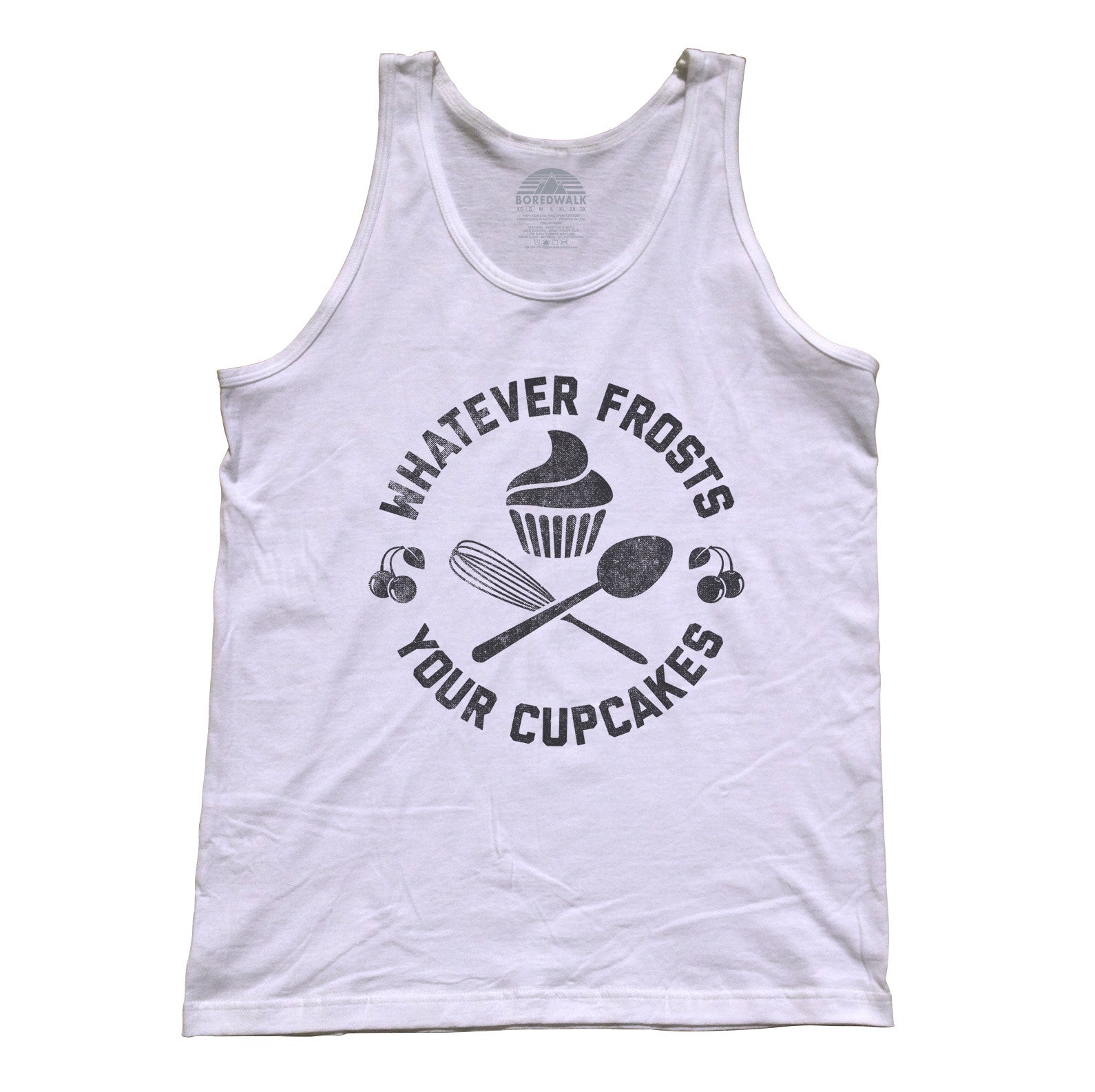 Unisex Whatever Frosts Your Cupcakes Tank Top