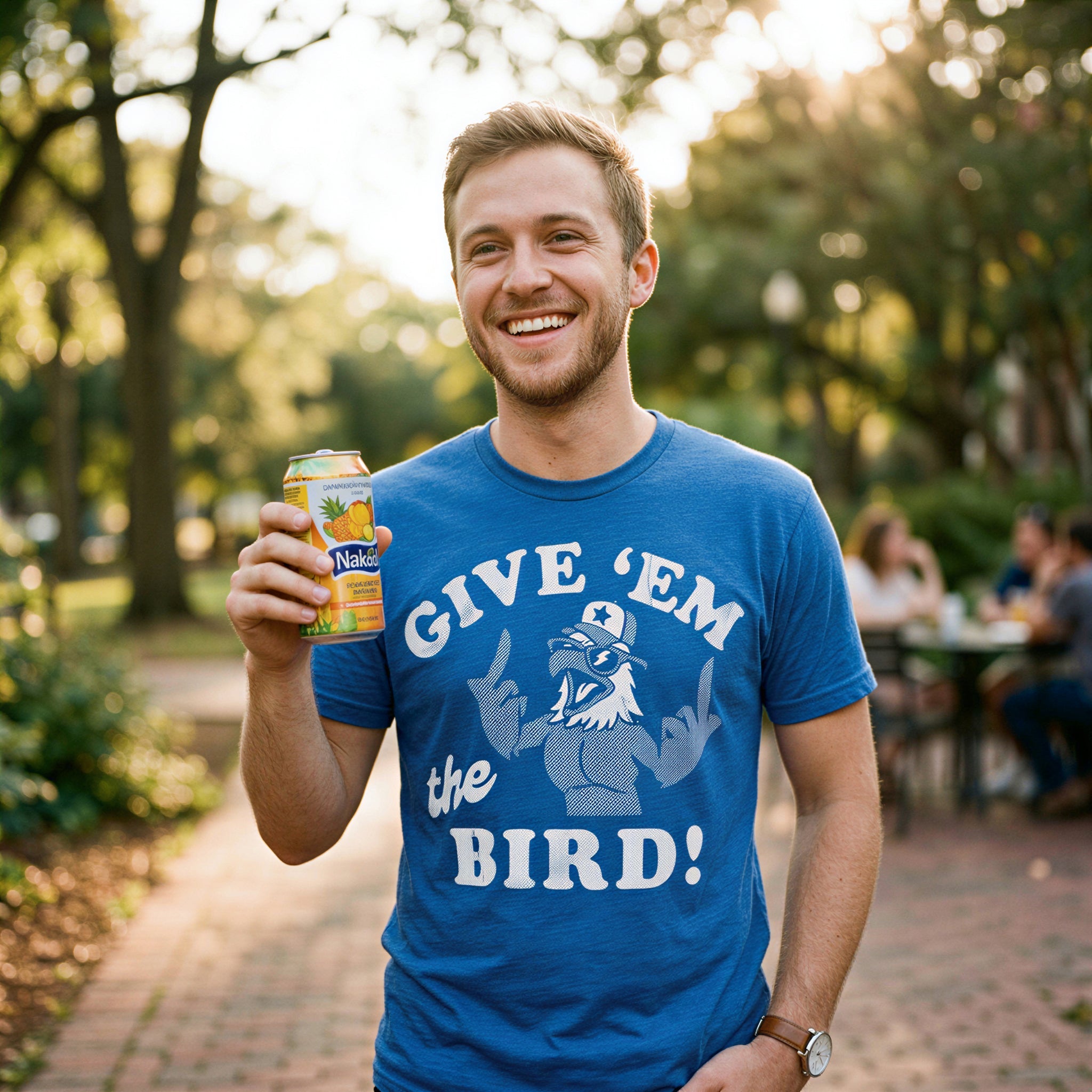 Give Em The Bird Men's T Shirt