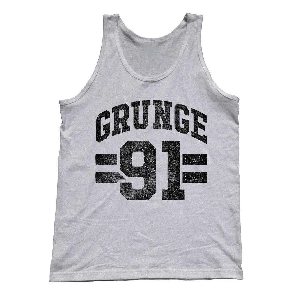 Unisex Grunge 91 Tank Top Alternative 90s Music Punk Grunge Rock and Roll