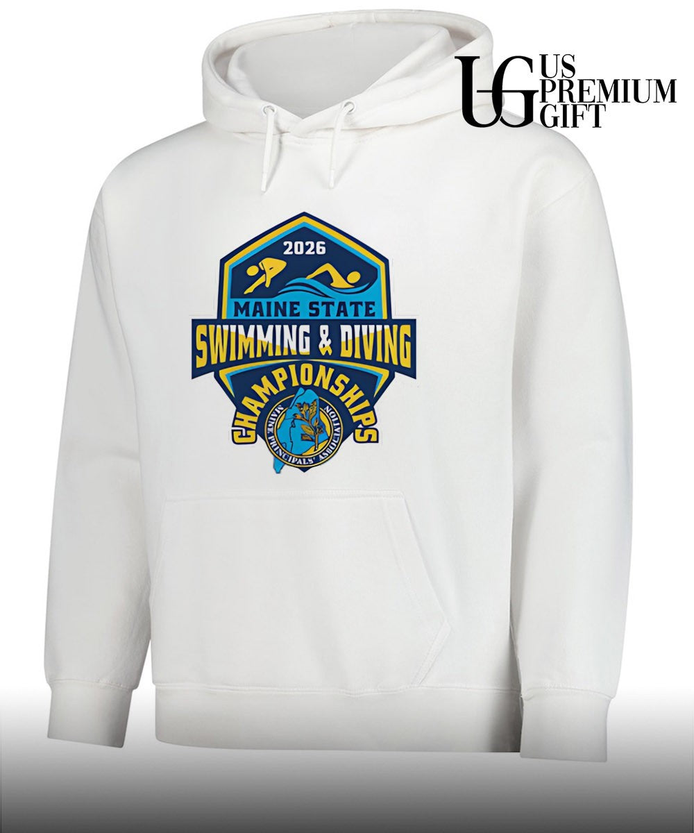 Maine State Swimming & Diving Championships MPA 2026 shirt
