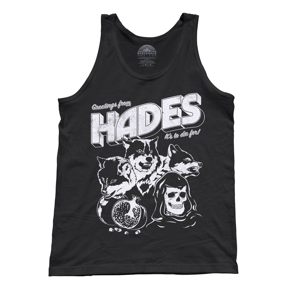 Unisex Greetings from Hades Tank Top