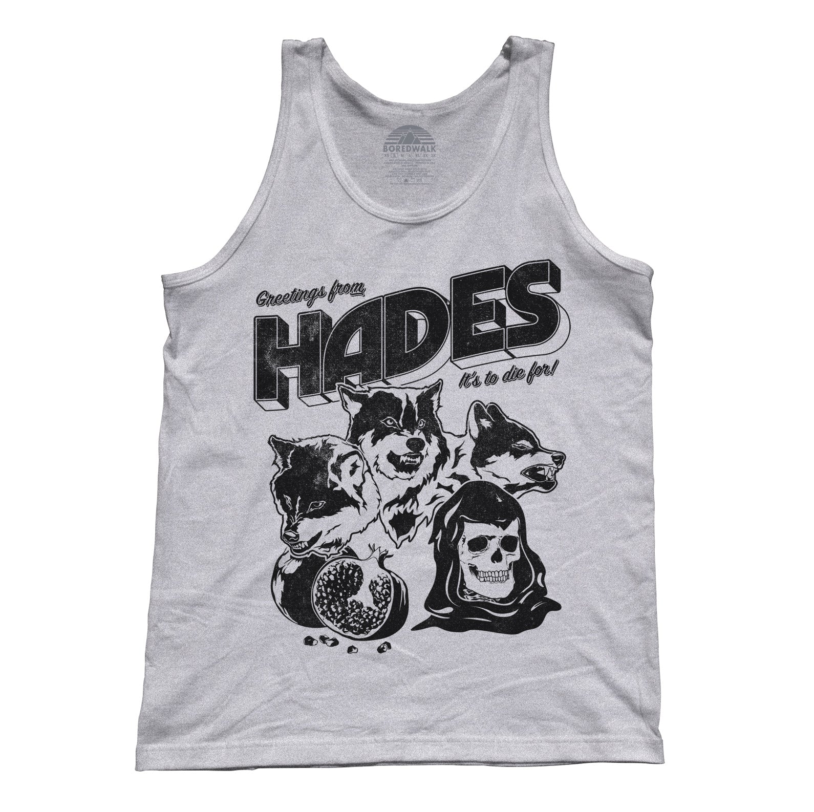 Unisex Greetings from Hades Tank Top