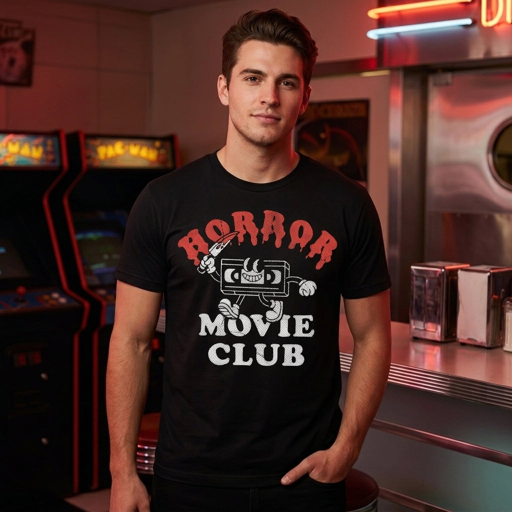 Horror Movie Club Men's T Shirt