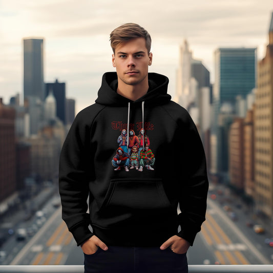 Thug Life Horror Movie Hoodie