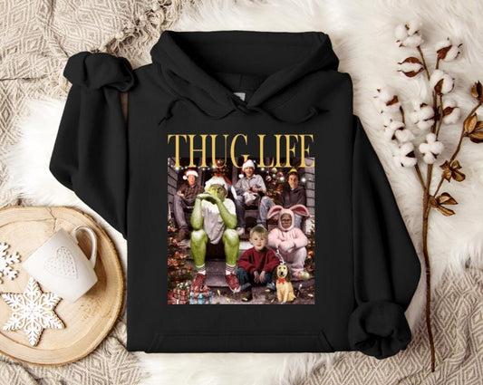 Hoodie/Tshirt - Thug Life Holidays