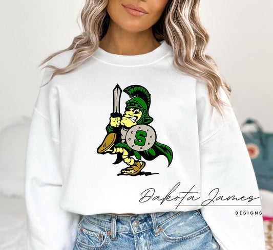 Spartans Sweatshirt/ March Madness/ Unisex Crewneck/ NCAA/ Unisex Tee/ Tom Izzo/ MSU