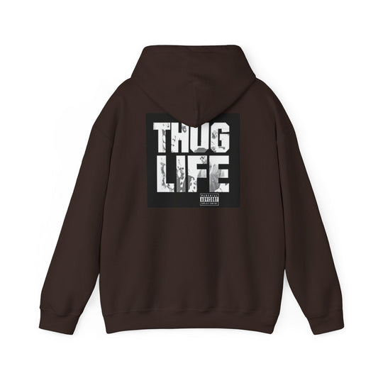 Sweater, Cool Thug Life Hoodie, Comfortable Sweatshirt, Unisex Streetwear, Gift for Teens, Relaxed Fit for Everyday Style
