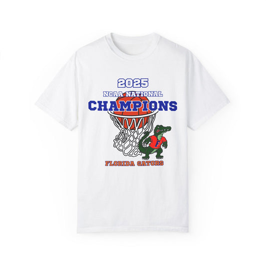 Florida Gators NCAA Basketball Champions T-shirt, Unisex Athletic Tee, Basketball Fan Gear, NCAA Championship Celebrations