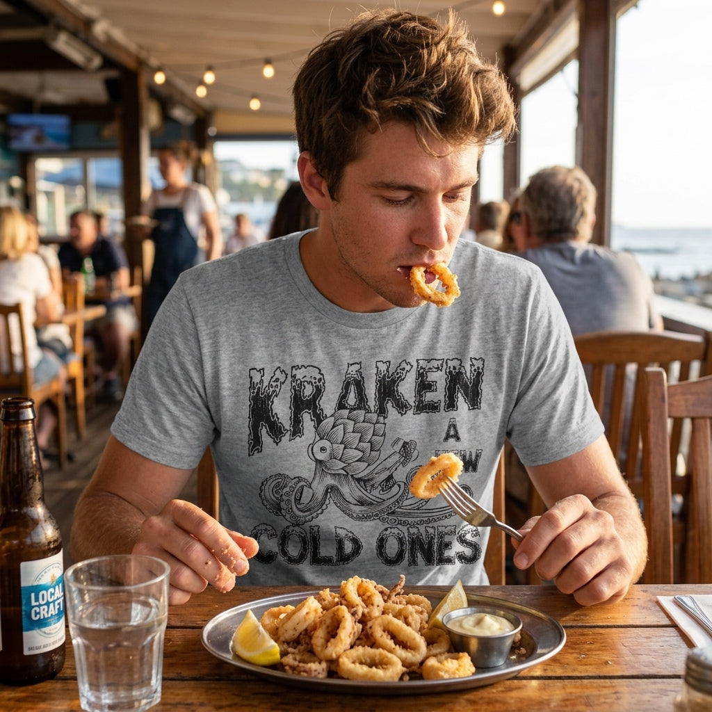 Kraken A Few Cold Ones Men's T Shirt