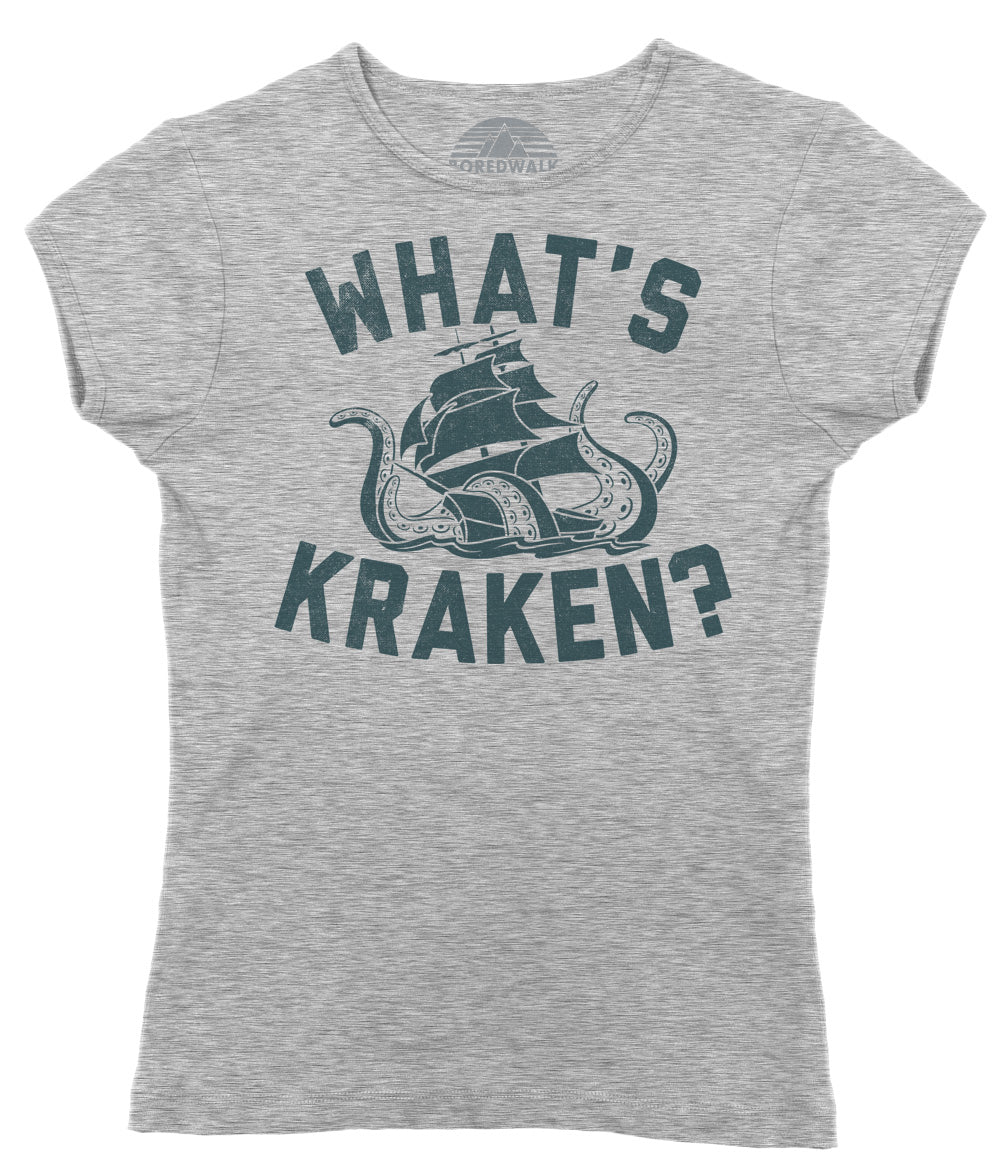 Women's What's Kraken Sea Monster T-Shirt