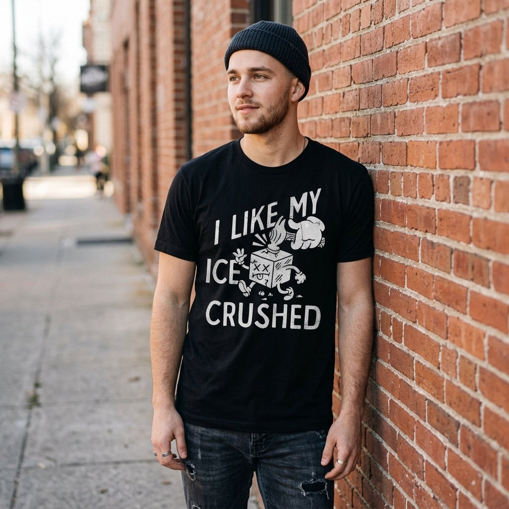 I Like My Ice Crushed Men's T Shirt