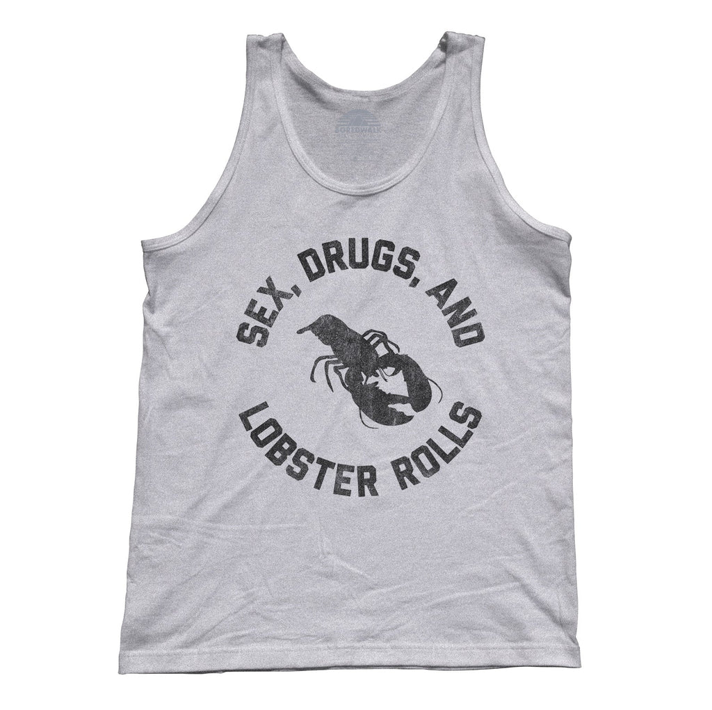 Unisex Sex Drugs and Lobster Rolls Tank Top