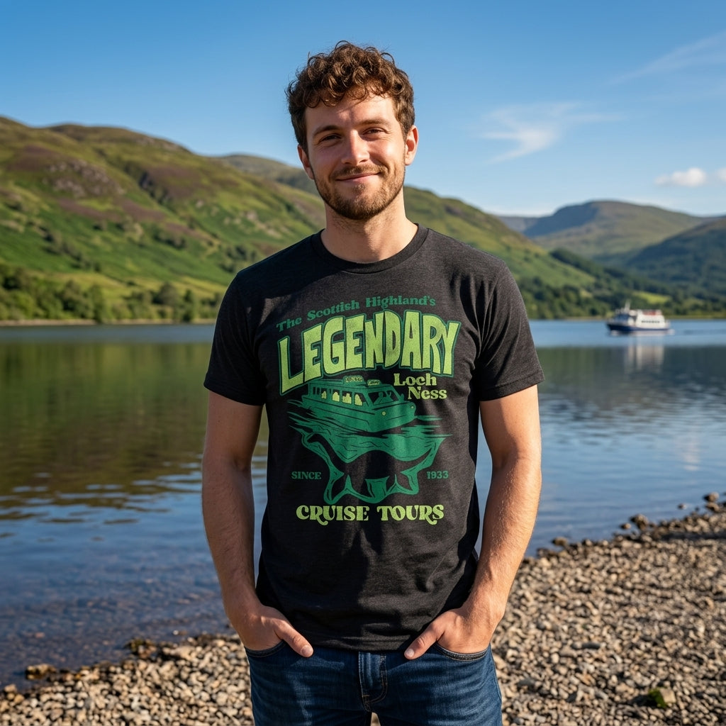 Lengendary Loch Ness Cruise Tours Men's T Shirt