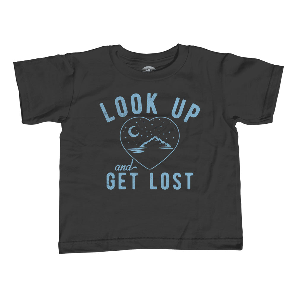 Boy's Look Up and Get Lost T-Shirt - Astronomy Shirt