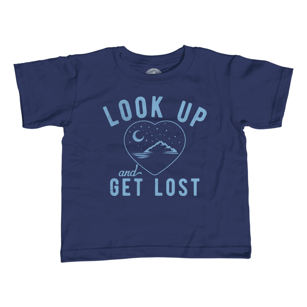 Boy's Look Up and Get Lost T-Shirt - Astronomy Shirt