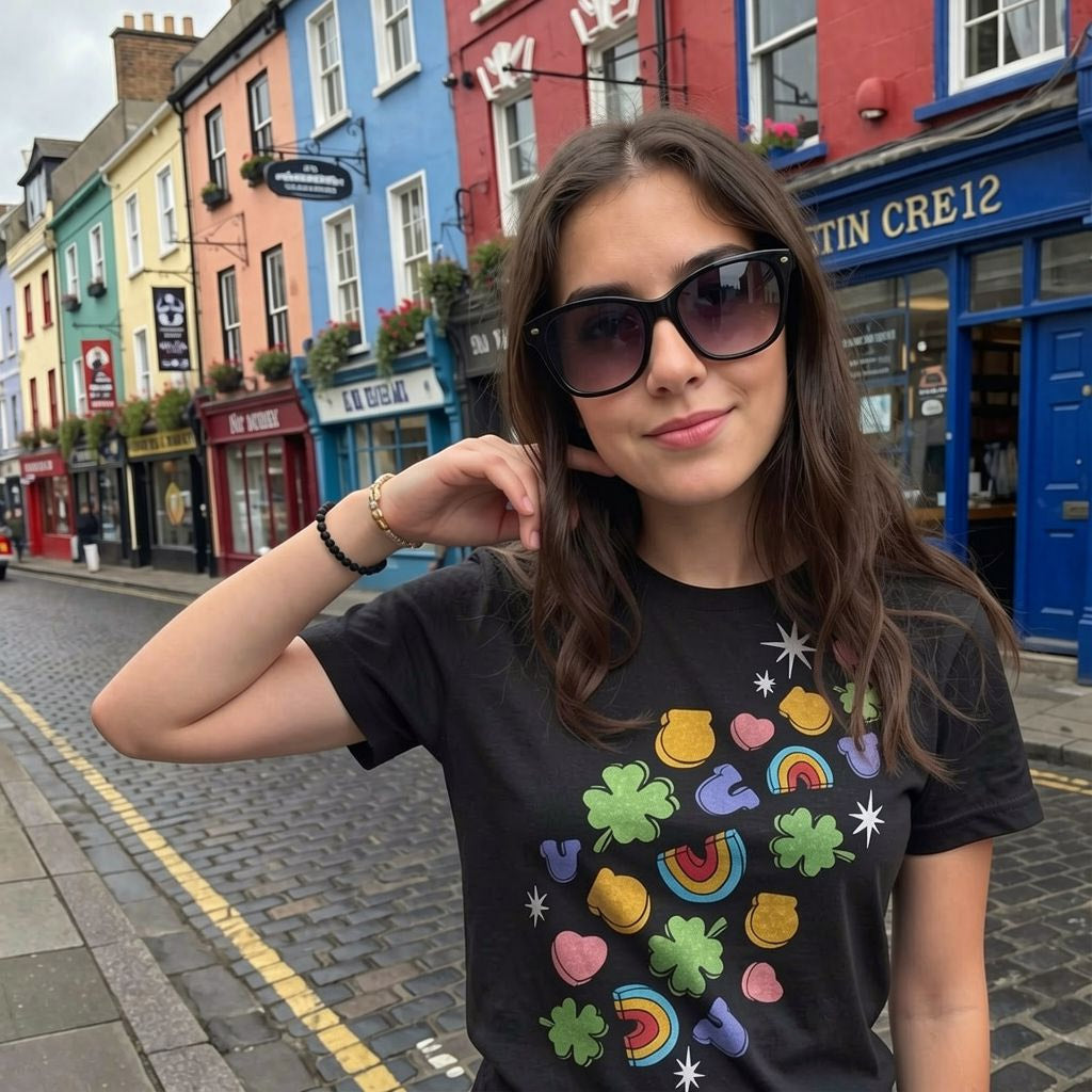 Glitter Lucky Charms Women's T Shirt