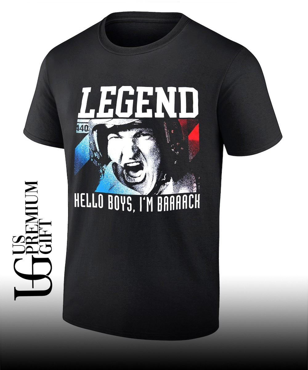 Russell Casse Legend Hello Boys I’m Back shirt
