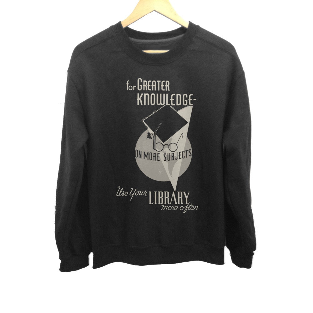 Unisex Visit Your Library Vintage Sweatshirt