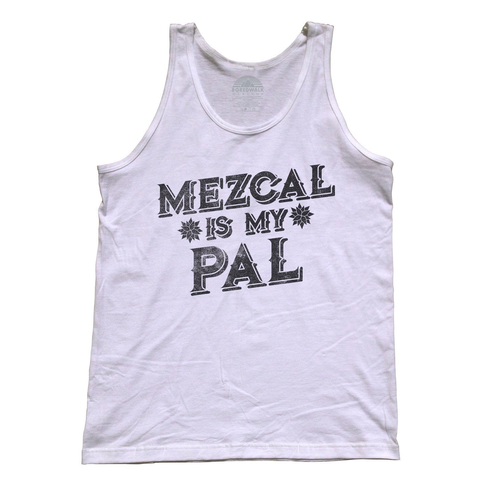 Unisex Mezcal is My Pal Tank Top - Cinco De Mayo Mexican Drinking