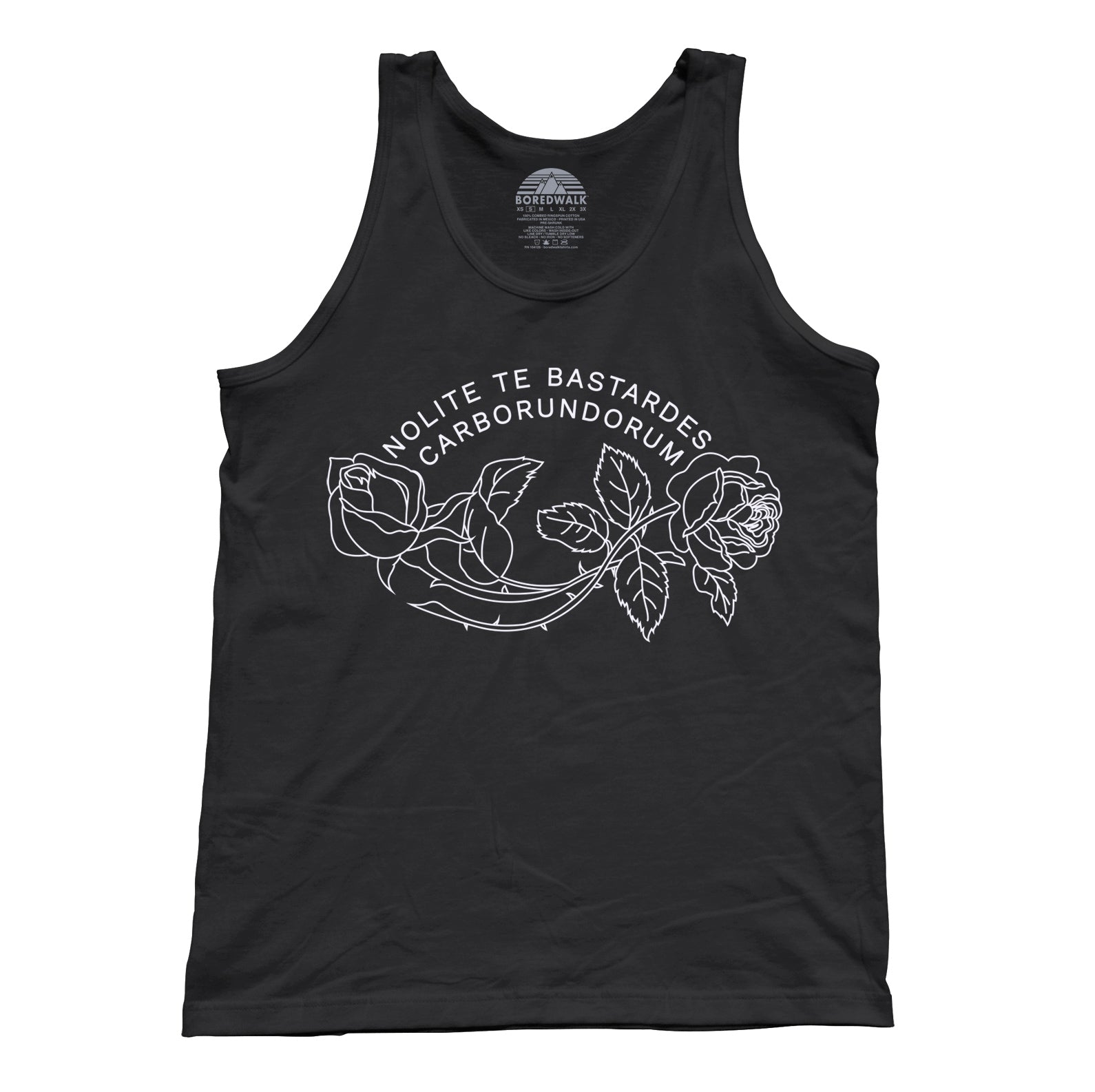 Unisex Nolite Te Bastardes Carborundorum Tank Top