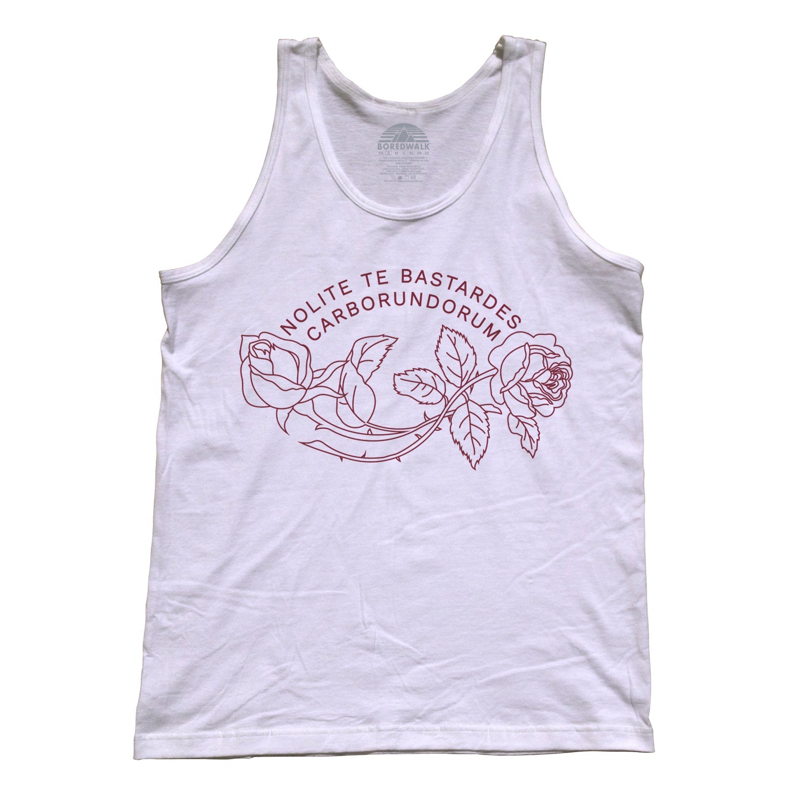 Unisex Nolite Te Bastardes Carborundorum Tank Top