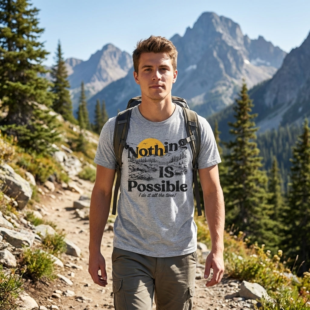 Nothing Is Possible I Do It All The Time Men's T Shirt