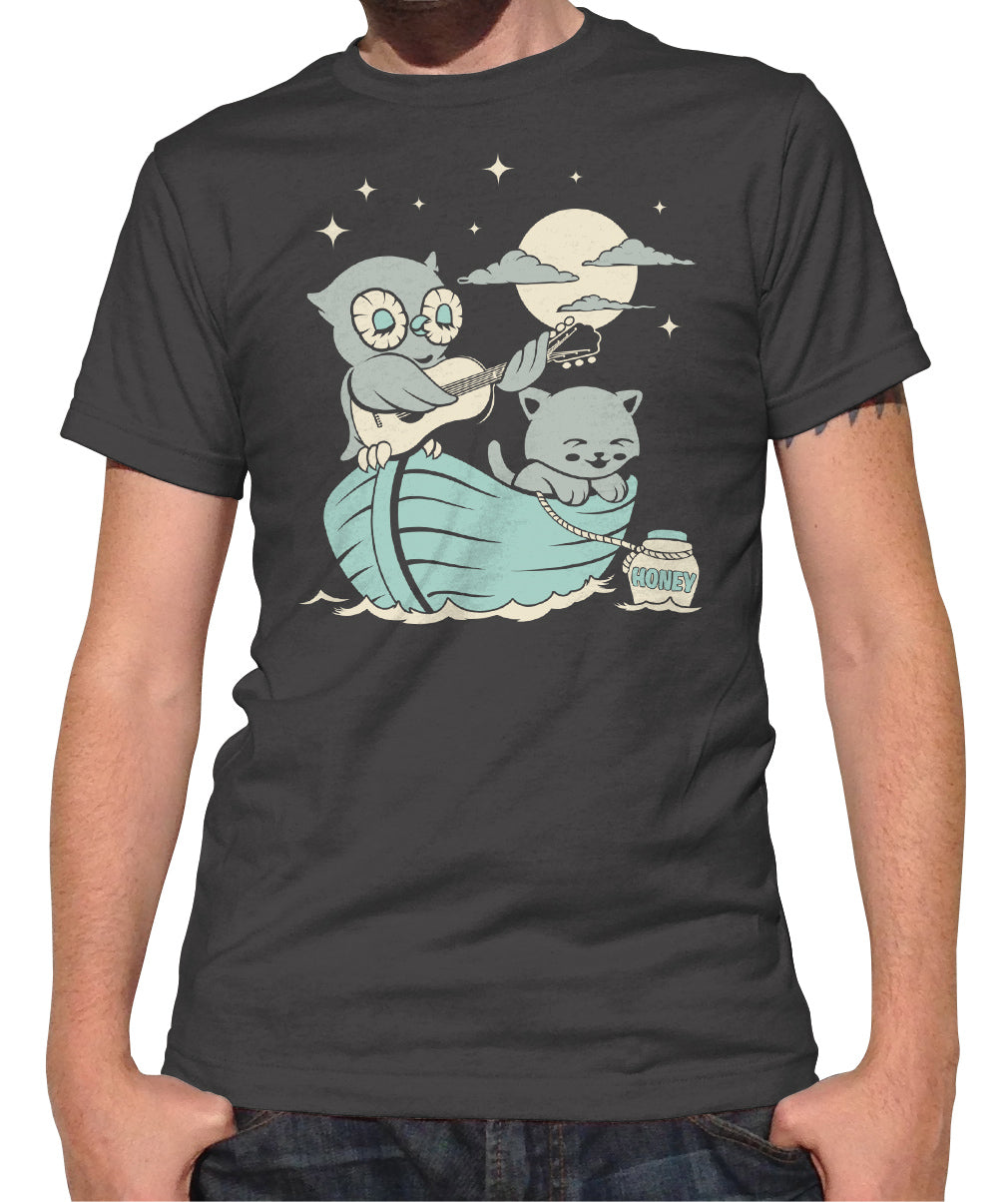 Men's The Owl And the Pussycat T-Shirt - By Ex-Boyfriend